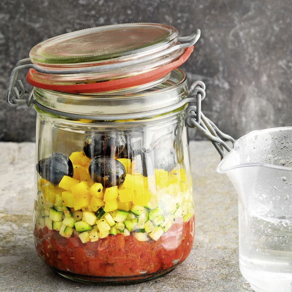 Ratatouille Suppe Im Glas Rezept Kuchengotter