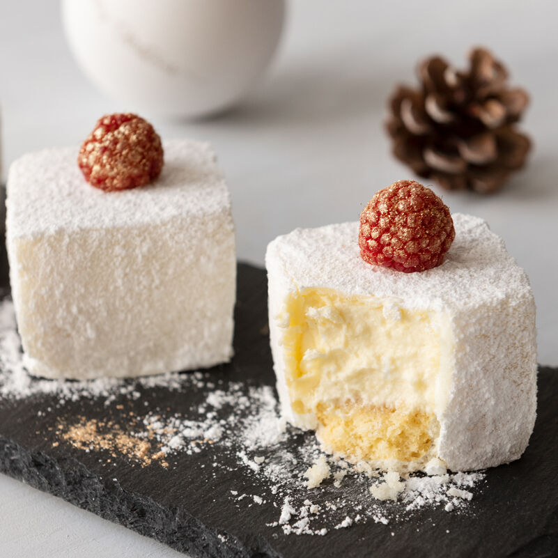 Weiße Schokoladen-Mousse-Törtchen Rezept | Küchengötter Weiße Schokoladen-Mousse-Törtchen Rezept | Küchengötter