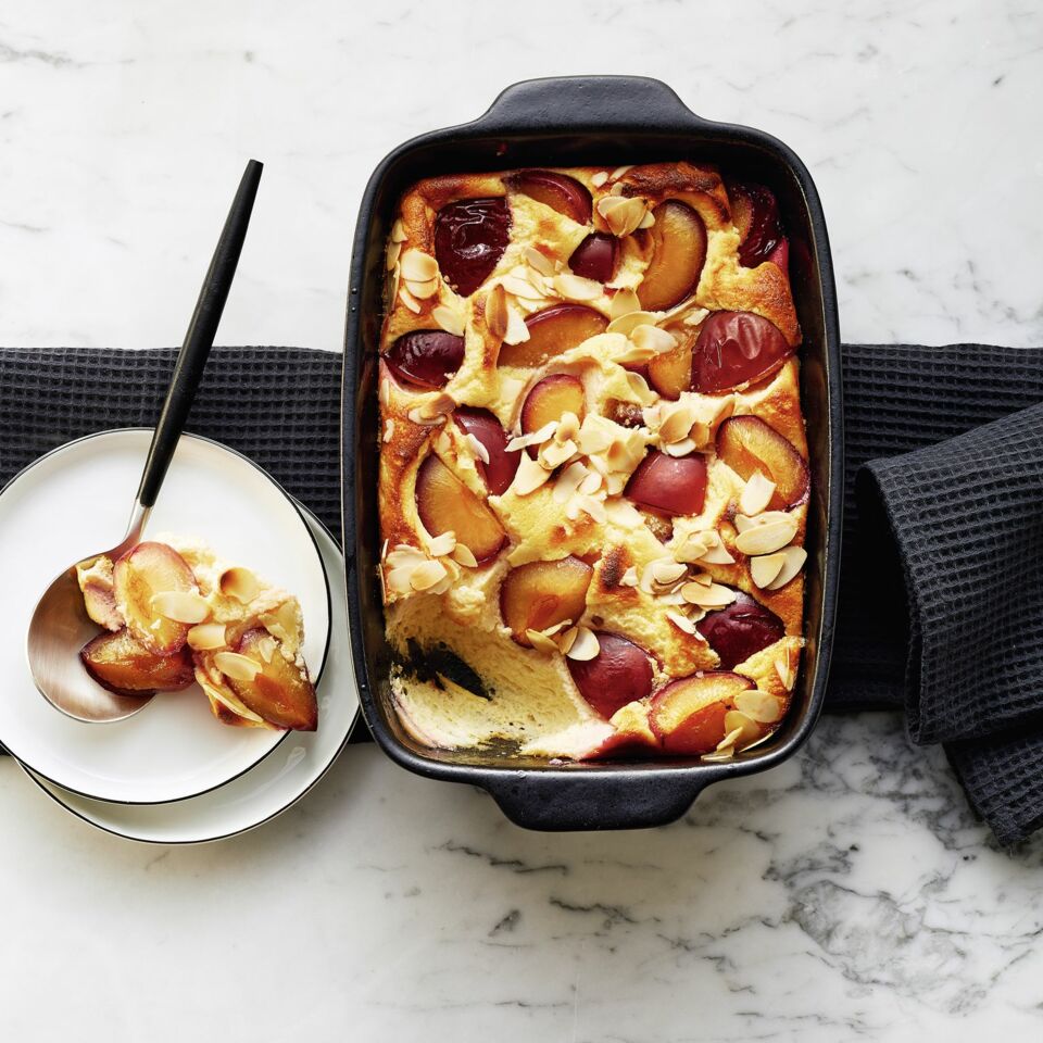 Pflaumen-Quark-Auflauf Rezept | Küchengötter Pflaumen-Quark-Auflauf Rezept | Küchengötter