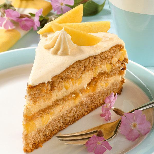 Zimt-Nektarinen-Torte Rezept | Küchengötter