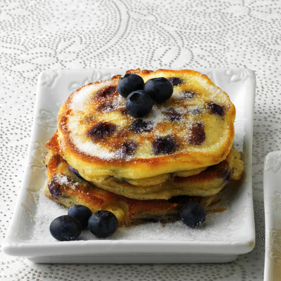 Heidelbeer-Buttermilch-Pancakes Rezept | Küchengötter