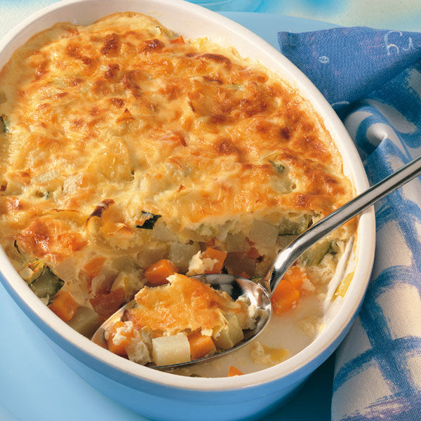 Bunter Gemüseauflauf Rezept | Küchengötter Bunter Gemüseauflauf Rezept | Küchengötter