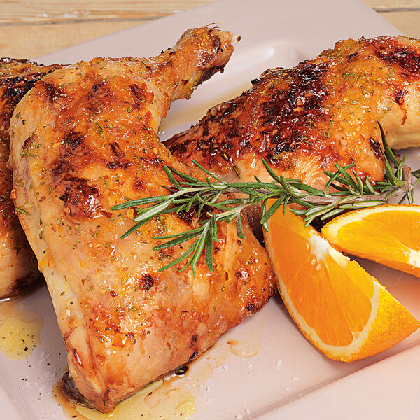 Hähnchenschenkel mit Orange Rezept | Küchengötter Hähnchenschenkel mit Orange Rezept | Küchengötter