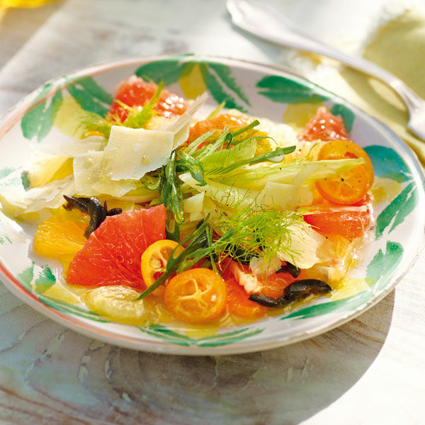 Salat aus gemischten Zitrusfrüchten Rezept | Küchengötter