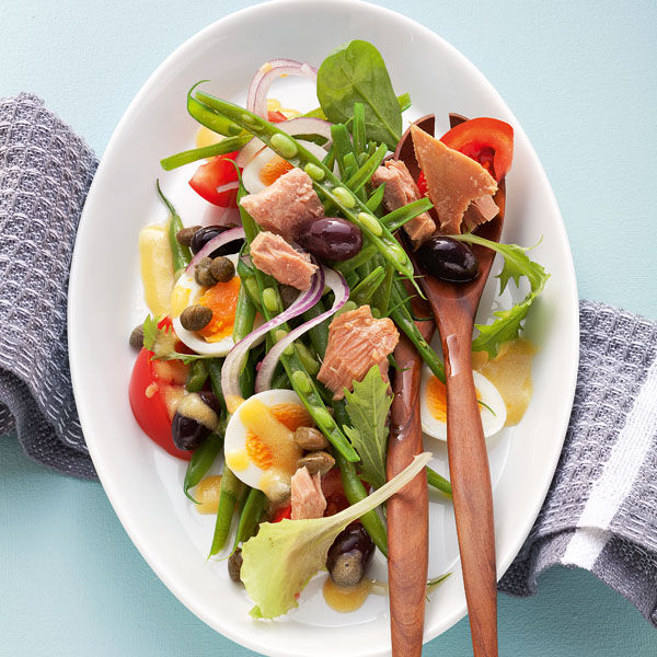 Nizza-Salat mit Thunfisch Rezept | Küchengötter