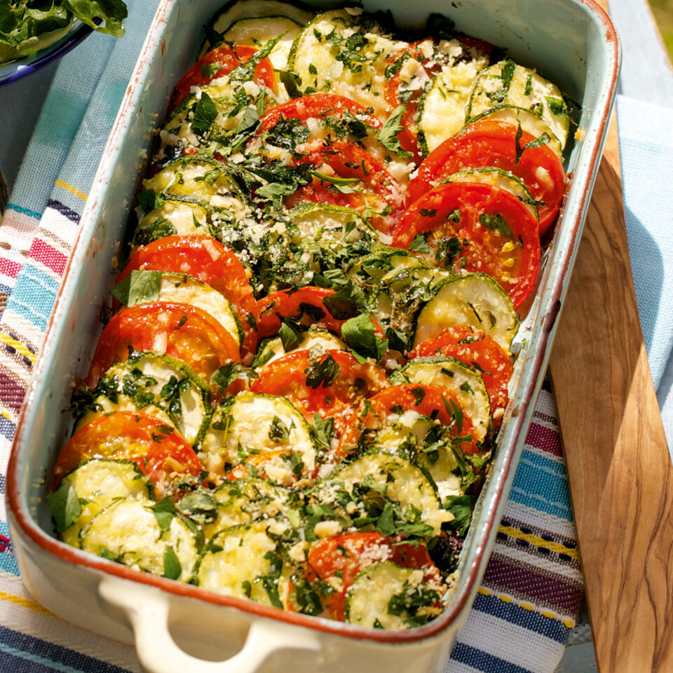 Zucchini-frittata Rezept