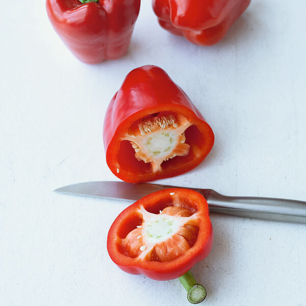 Gefüllte Paprikaschoten mit Hackfleisch und Reis Rezept | Küchengötter Gefüllte Paprikaschoten mit Hackfleisch und Reis Rezept | Küchengötter