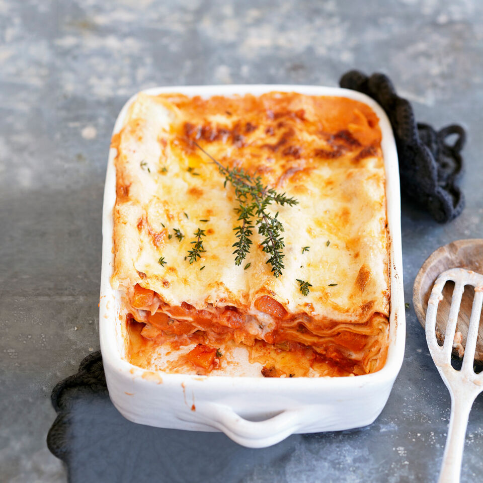 Kürbis-Lasagne Rezept | Küchengötter Kürbis-Lasagne Rezept | Küchengötter