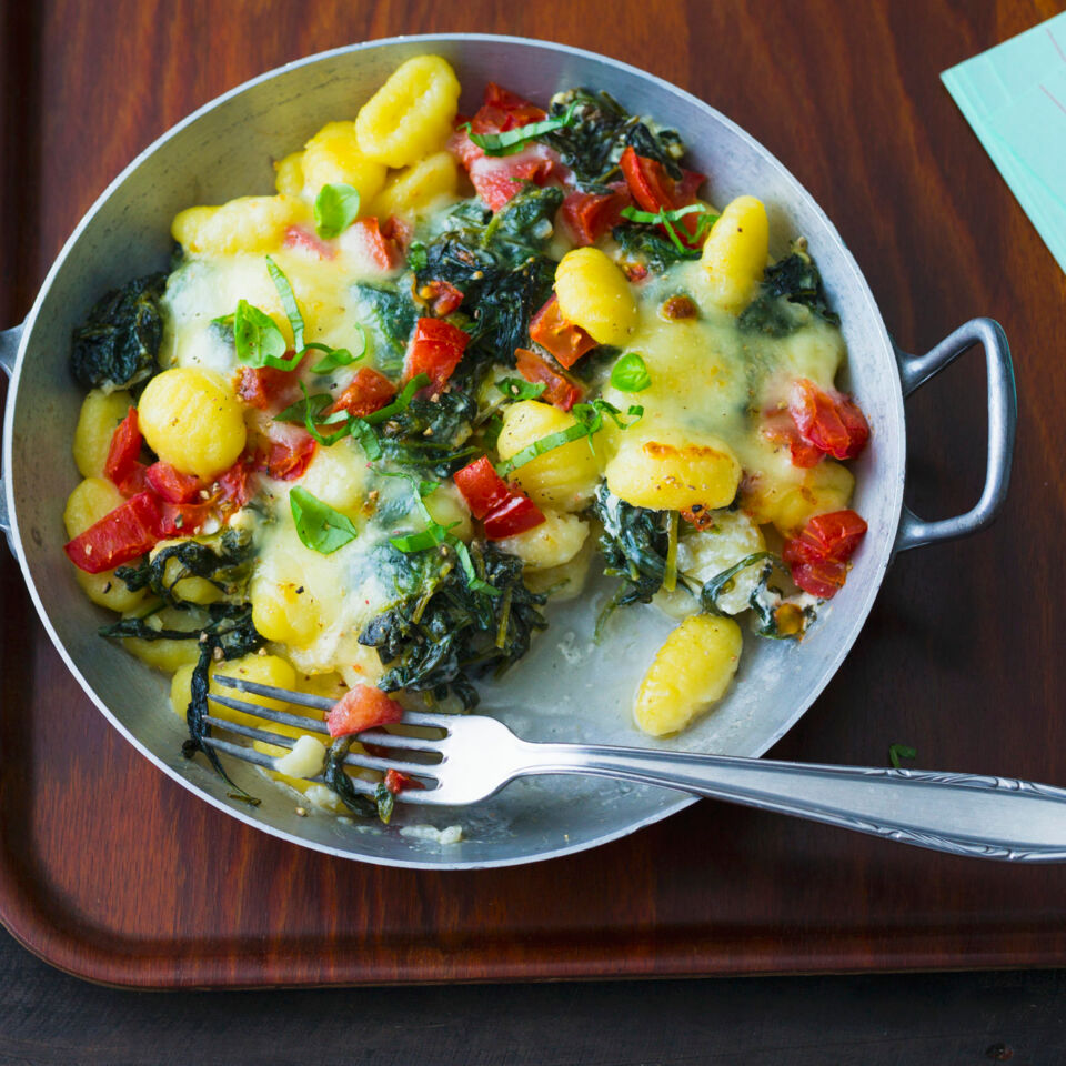 Gnocchi-Auflauf mit Tomaten