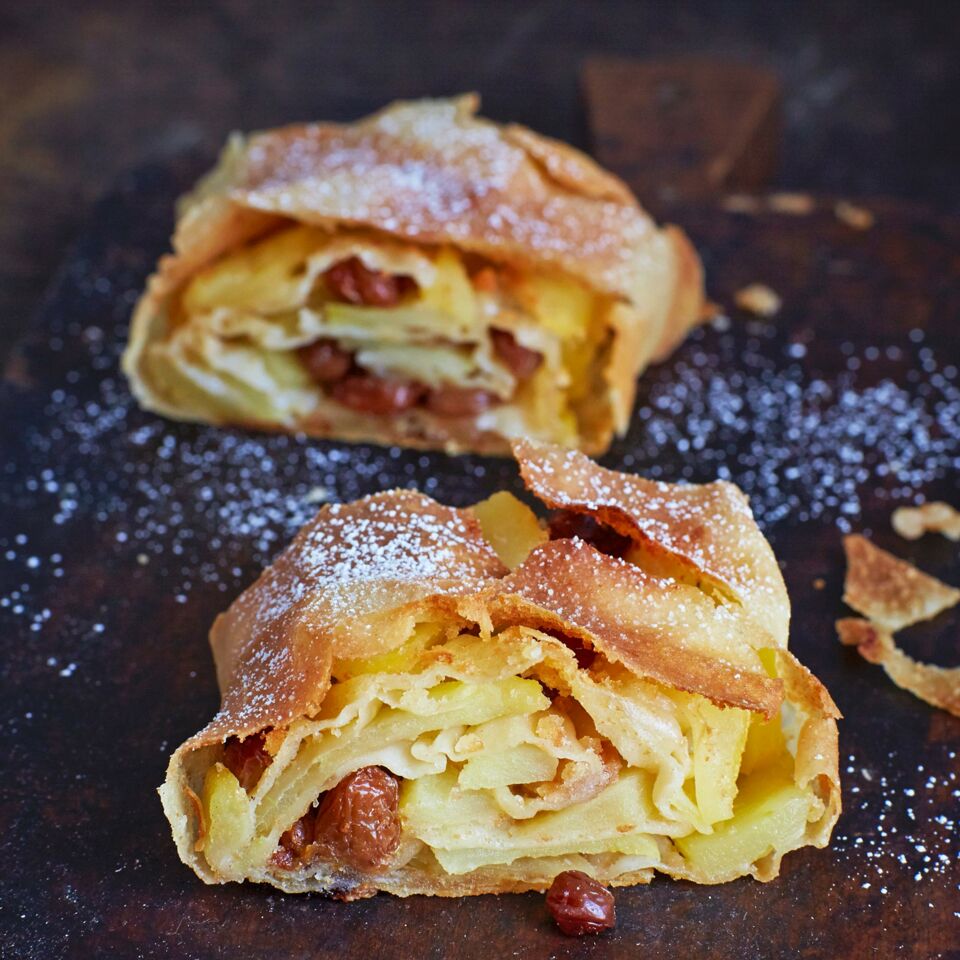 Zwei Apfelstrudel Rezept