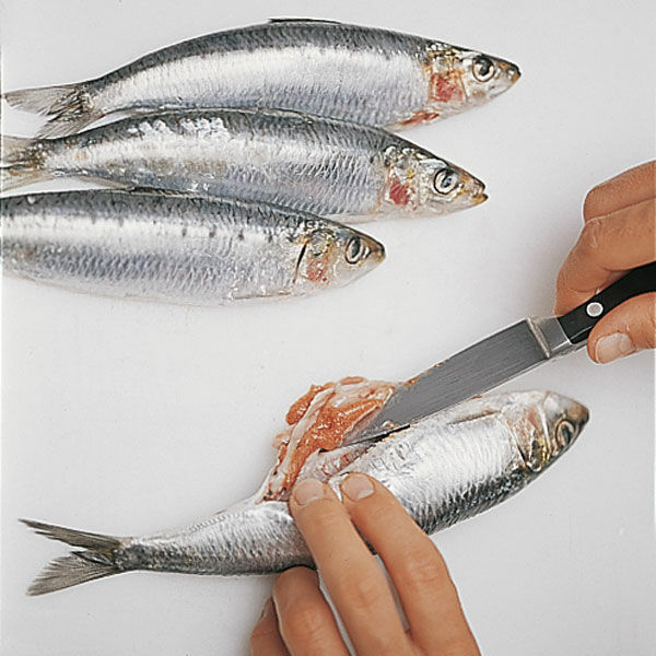 Gefüllte Sardinen aus der Pfanne Rezept | Küchengötter Gefüllte Sardinen aus der Pfanne Rezept | Küchengötter